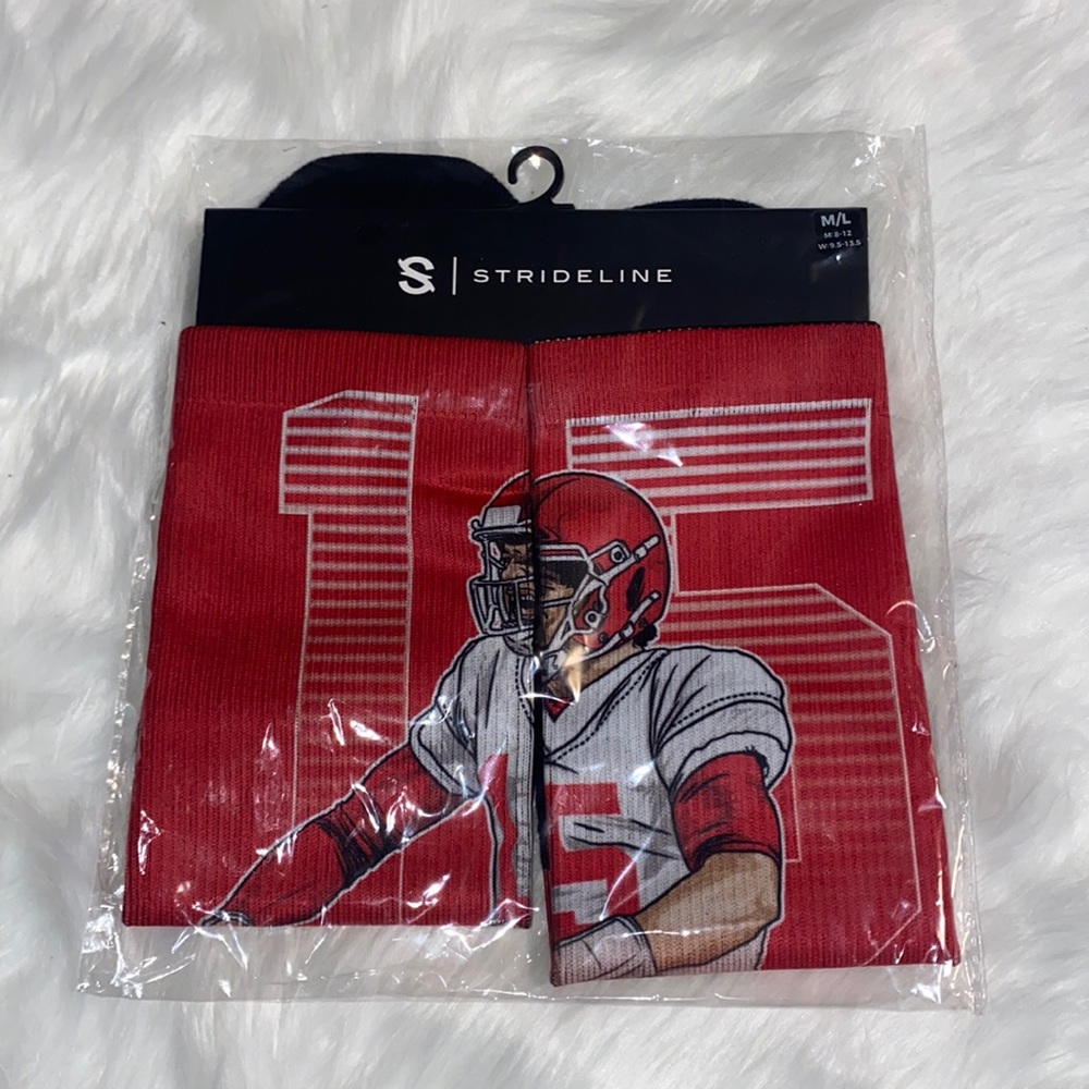 Patrick Maholmes Boys Fan Socks